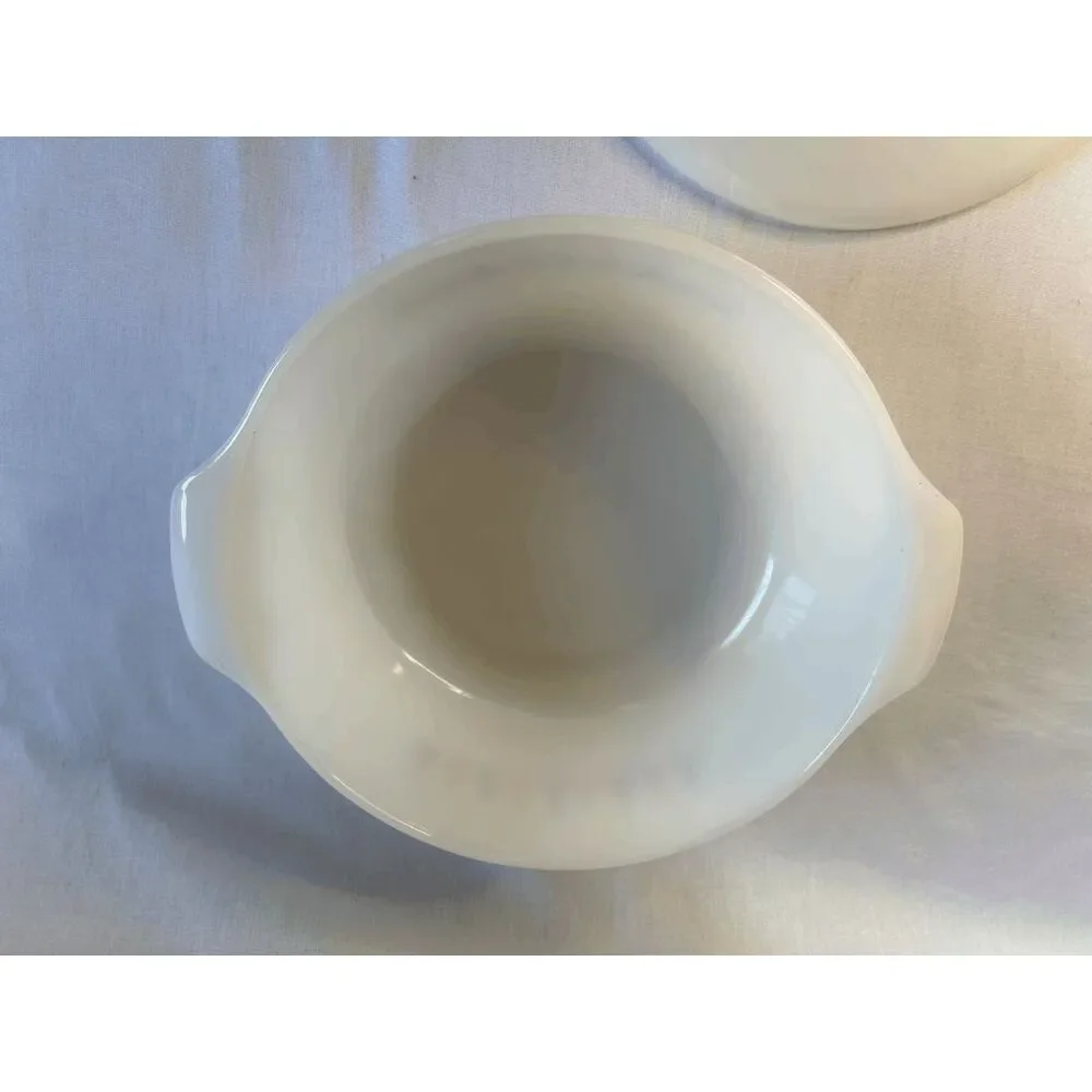 Anchor Hocking Fire King Candle Glow 439 3 Quart Casserole Dish with Lid